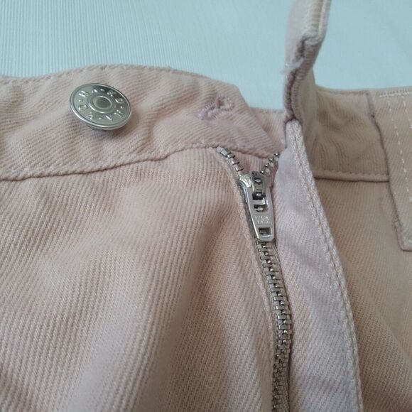 NA-KD Wide Leg Tan Pleated Front High Waisted Cargo Style Pants Women's Size 36 - Picture 9 of 12